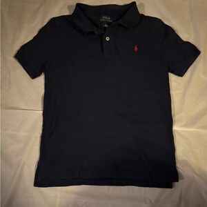 Ralph Lauren Dark Navy Polo with Red Pony Logo